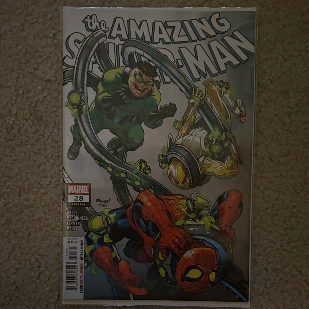 Marvel Spider-Man Comic featuring Doc Ock! Unopened in GREAT condition!